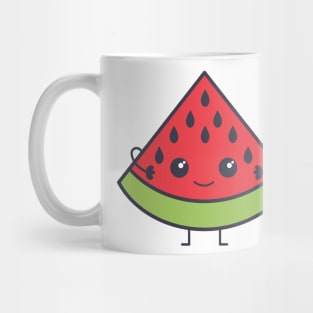 Kawaai Smiling Watermelon Mug